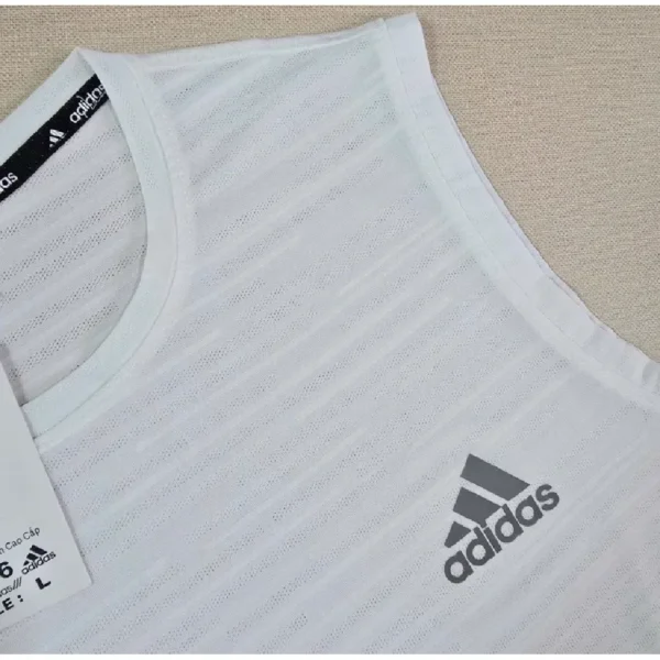 Men's Sleeveless Tank Top with 3-Stripes Design - Image 5