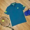 Premium Diamond Polo Shirt – Sophisticated Design and Elegant Style - Teal