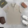 2025 Men's Polo Shirt – Sporty, Comfortable, and Stylish - Cream