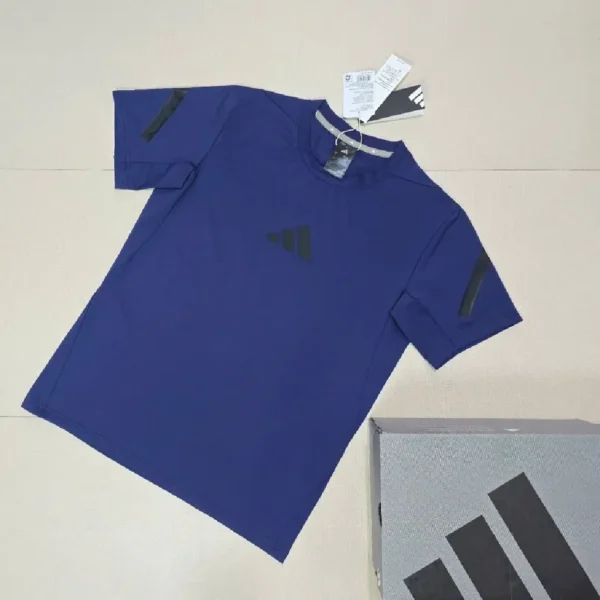 Men’s Round Neck T-Shirt – Soft, Stretchable, and Moisture-Wicking Comfort - Image 4